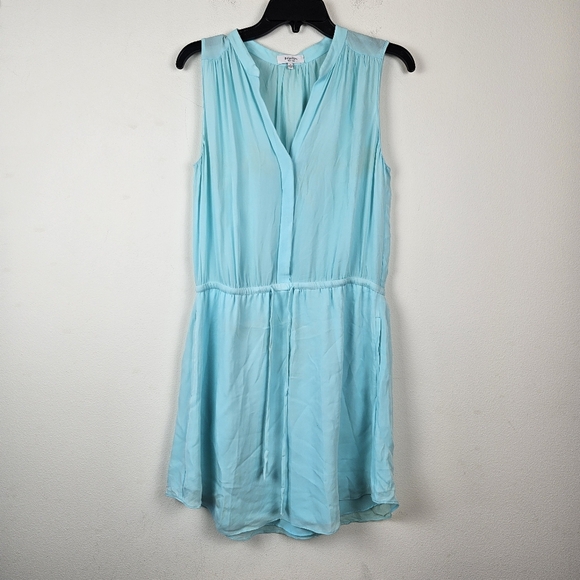 Aritzia Babaton Benedict Silk Dress in Mint Size Medium Summer - Picture 1 of 7